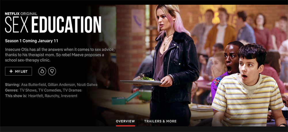 Netflix S “sex Education”